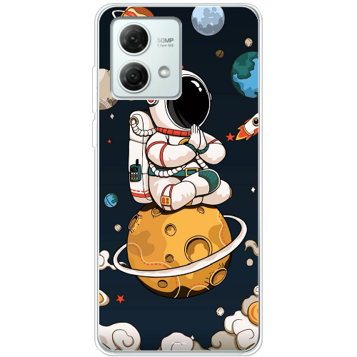 Чехол BoxFace Motorola G84 Astronaut