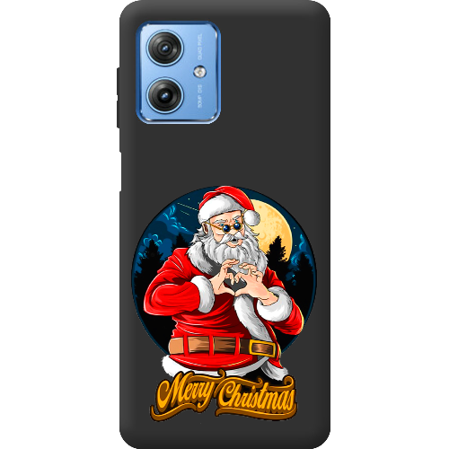 Чехол BoxFace Motorola G54 Power Cool Santa and heart