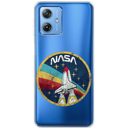 Чехол BoxFace Motorola G54 Power Space Shuttle NASA