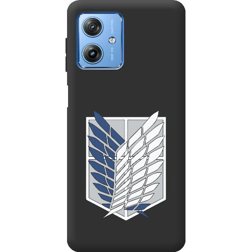 Чехол BoxFace Motorola G54 Power Атака Титанов Крылья Свободы