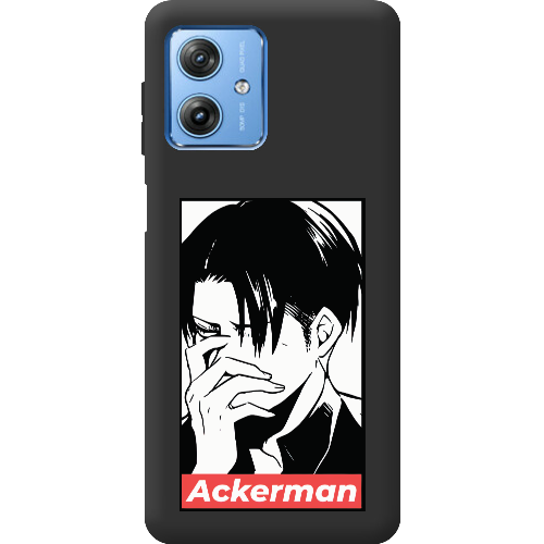 Чехол BoxFace Motorola G54 Power Attack On Titan - Ackerman