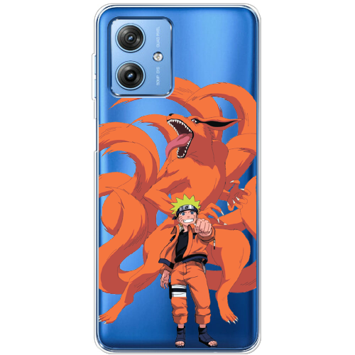 Чехол BoxFace Motorola G54 Power Naruto and Kurama