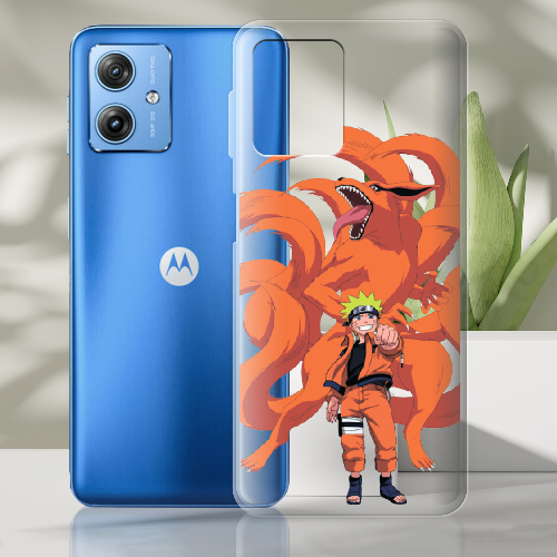 Чехол BoxFace Motorola G54 Power Naruto and Kurama