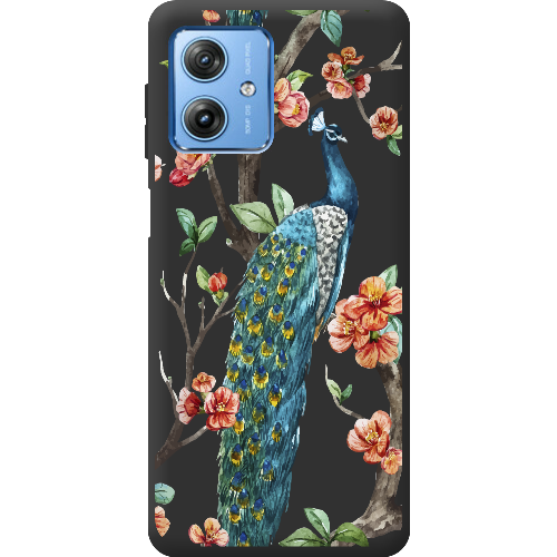 Чехол BoxFace Motorola G54 Power Noble Peacock