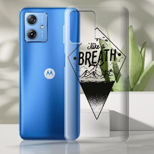 Чехол BoxFace Motorola G54 Power Take a Breath