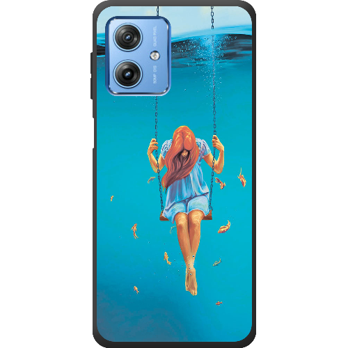 Чехол BoxFace Motorola G54 Power Girl In The Sea