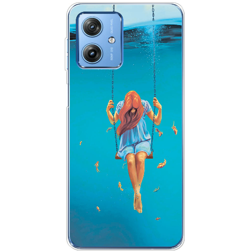 Чехол BoxFace Motorola G54 Power Girl In The Sea