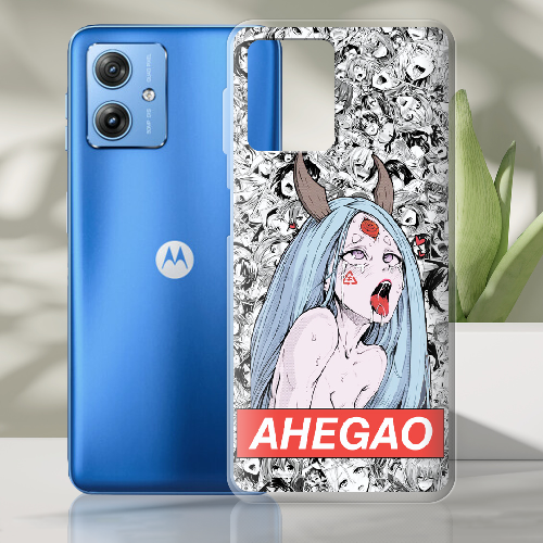 Чехол BoxFace Motorola G54 Power Ahegao