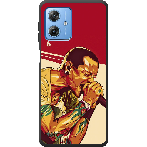 Чехол BoxFace Motorola G54 Power Chester Bennington