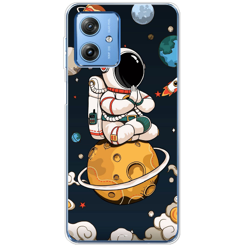 Чехол BoxFace Motorola G54 Power Astronaut