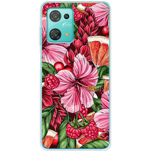 Чехол BoxFace Blackview Oscal C30 Tropical Flowers