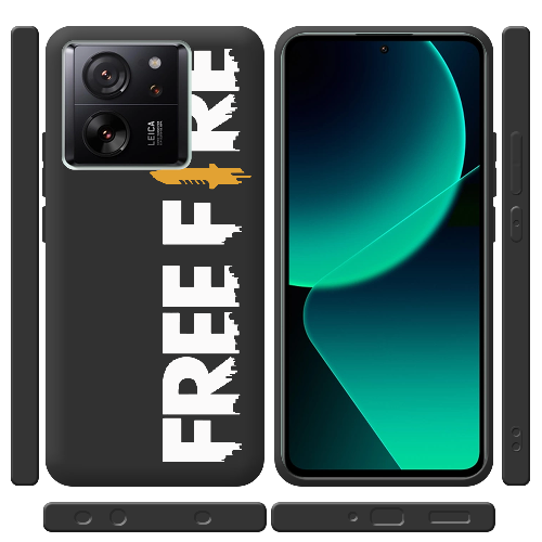 Чехол BoxFace Xiaomi 13T Белый Free Fire