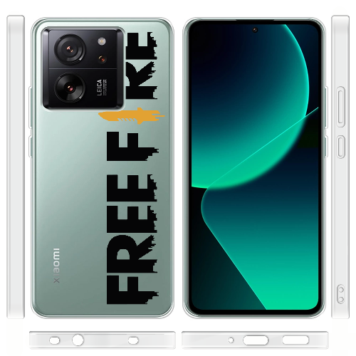 Чехол BoxFace Xiaomi 13T Черный Free Fire