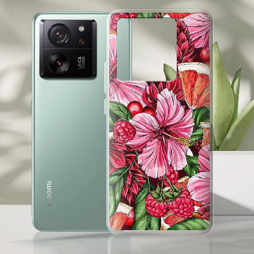 Чехол BoxFace Xiaomi 13T Tropical Flowers