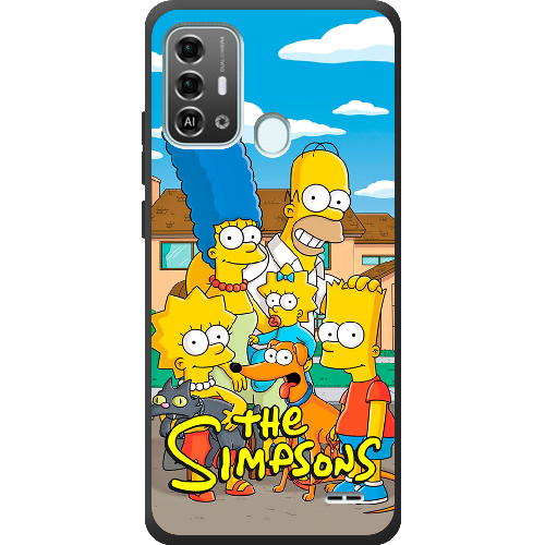 Чехол BoxFace ZTE Blade A53 Pro the simpsons