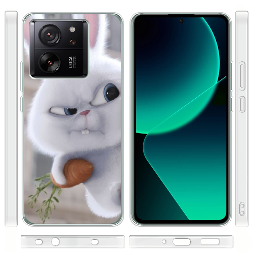 Чехол BoxFace Xiaomi 13T Pro Rabbit Snowball