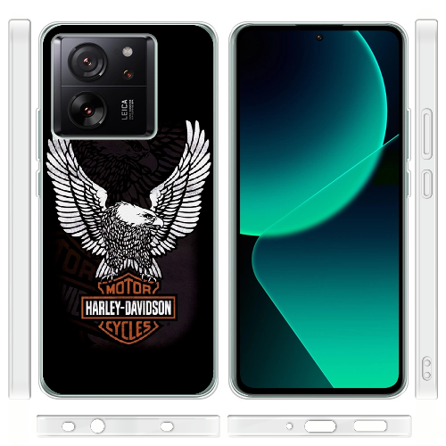 Чехол BoxFace Xiaomi 13T Pro Harley Davidson and eagle