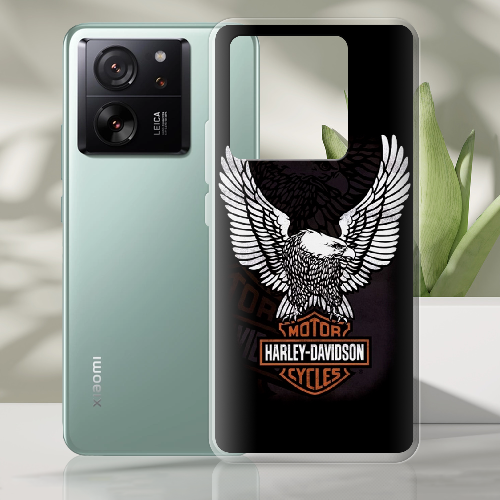 Чехол BoxFace Xiaomi 13T Pro Harley Davidson and eagle