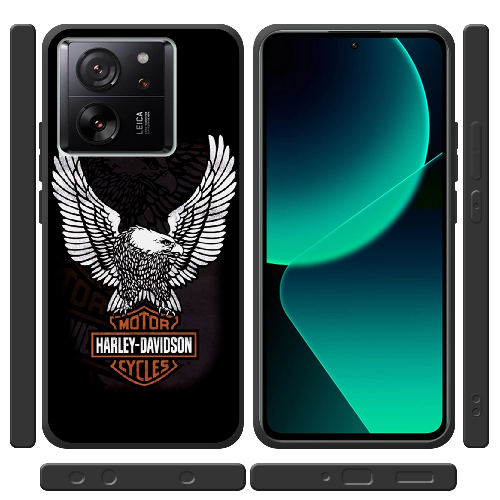 Чехол BoxFace Xiaomi 13T Pro Harley Davidson and eagle