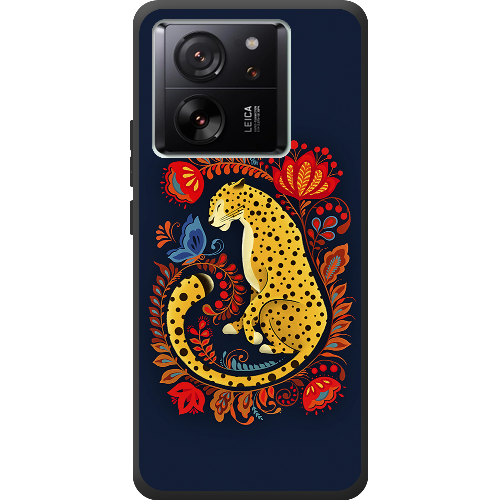 Чехол BoxFace Xiaomi 13T Pro Petrykivka Leopard