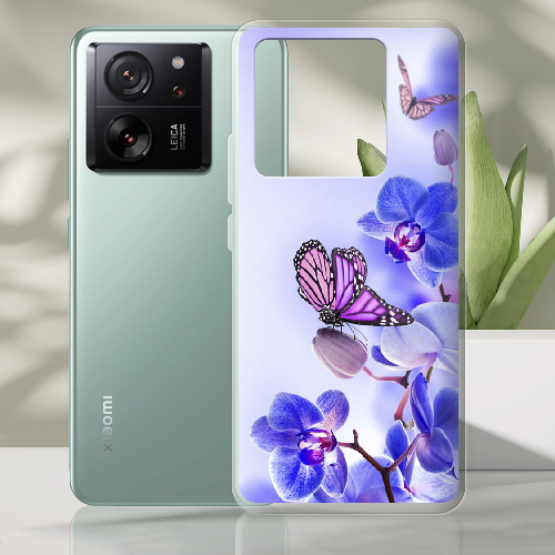 Чехол BoxFace Xiaomi 13T Pro Orchids and Butterflies