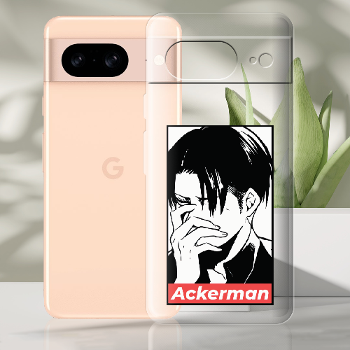 Чехол BoxFace Google Pixel 8 Attack On Titan - Ackerman