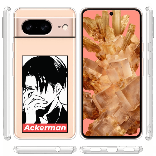 Чехол BoxFace Google Pixel 8 Attack On Titan - Ackerman