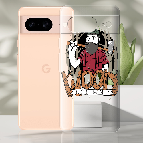 Чехол BoxFace Google Pixel 8 Wood you be mine