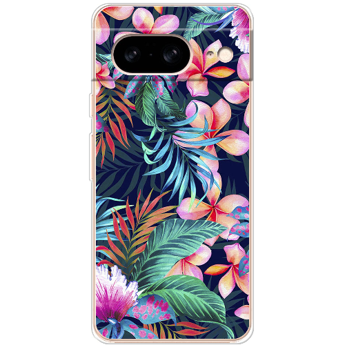 Чехол BoxFace Google Pixel 8 flowers in the tropics