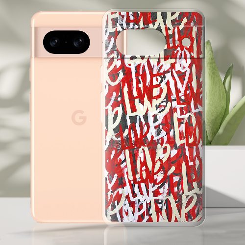 Чехол BoxFace Google Pixel 8 Love Graffiti