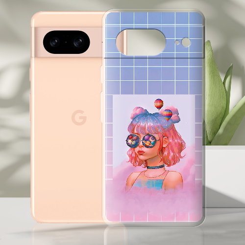 Чехол BoxFace Google Pixel 8 Girl in the Clouds