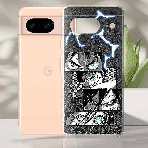 Чехол BoxFace Google Pixel 8 Eren Yeager Transformation