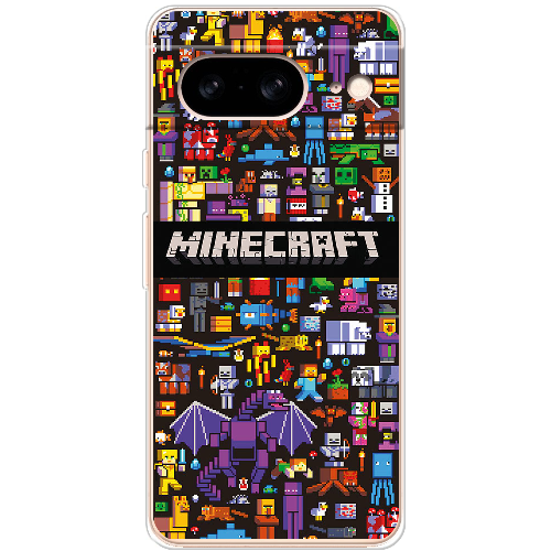 Чехол BoxFace Google Pixel 8 Minecraft Mobbery