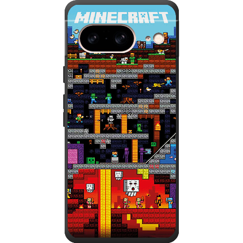 Чехол BoxFace Google Pixel 8 Minecraft Lode Runner