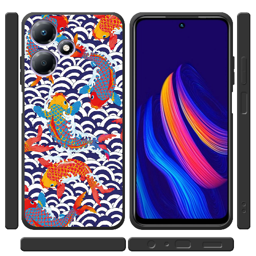 Чехол BoxFace Infinix Hot 30 Koi Fish