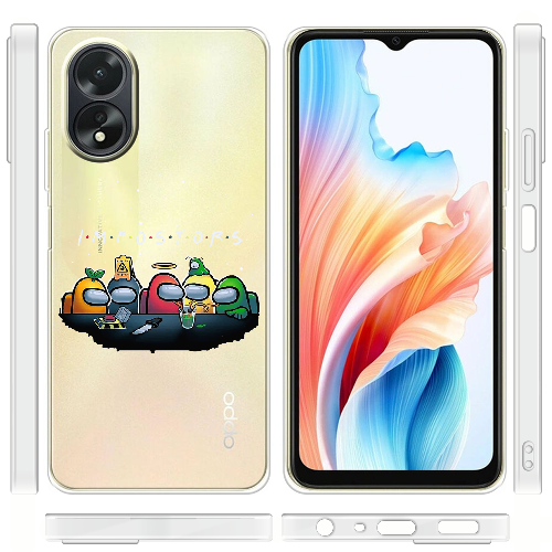 Чехол Boxface OPPO A18 4G Among Us Impostors