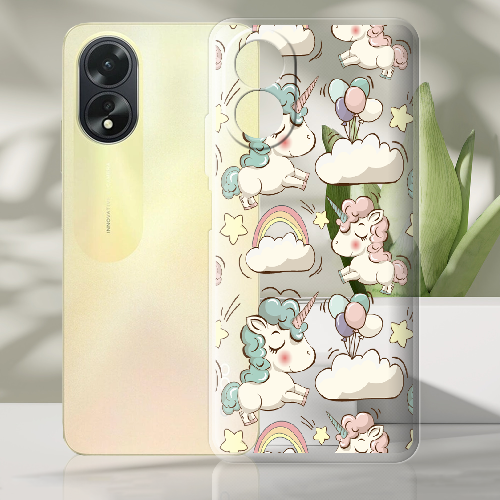 Чехол Boxface OPPO A18 4G Unicorns