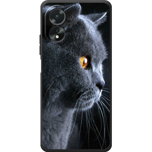 Чехол Boxface OPPO A18 4G English cat