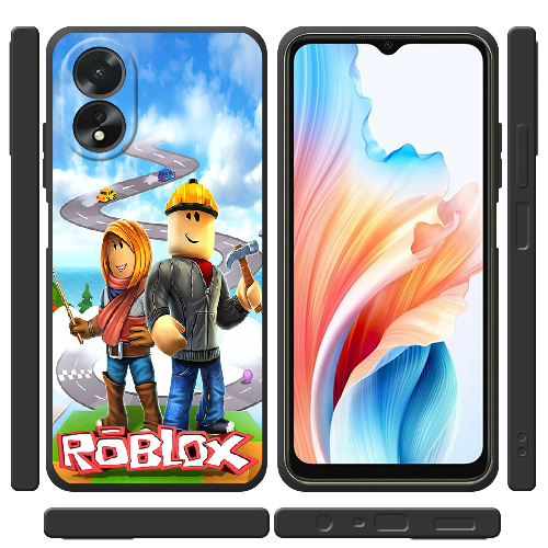 Чехол Boxface OPPO A18 4G Roblox Білдерман