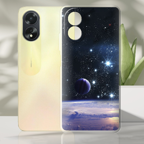 Чехол Boxface OPPO A18 4G Space Landscape