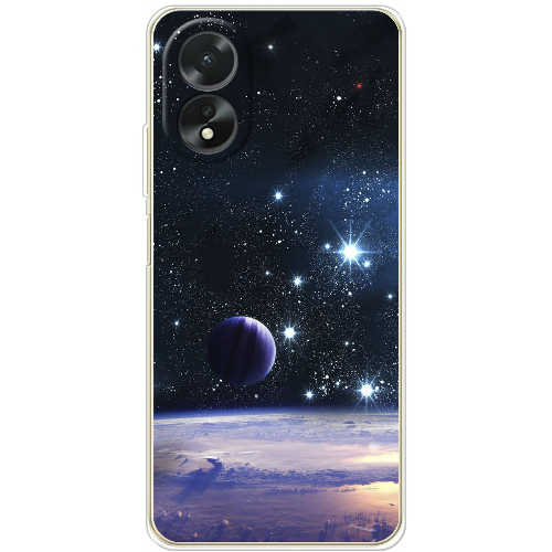 Чехол Boxface OPPO A18 4G Space Landscape