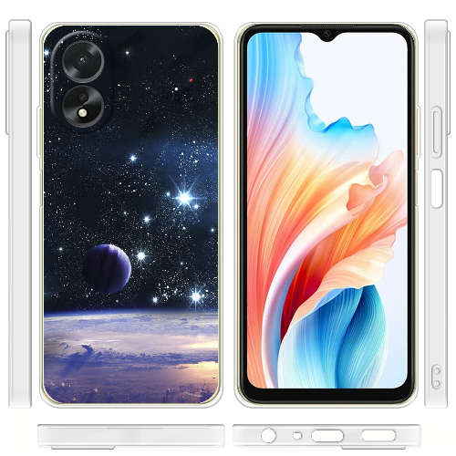 Чехол Boxface OPPO A18 4G Space Landscape