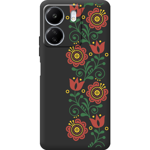 Чехол BoxFace Xiaomi Redmi 13C Ethno Flower