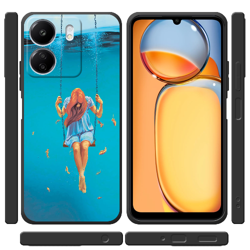 Чехол BoxFace Xiaomi Redmi 13C Girl In The Sea