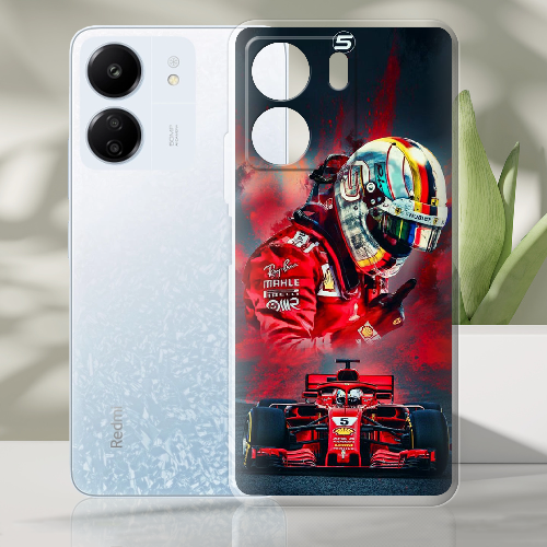 Чехол BoxFace Xiaomi Redmi 13C Racing Car