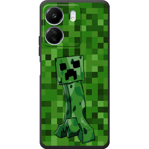 Чехол BoxFace Xiaomi Redmi 13C Minecraft Creeper