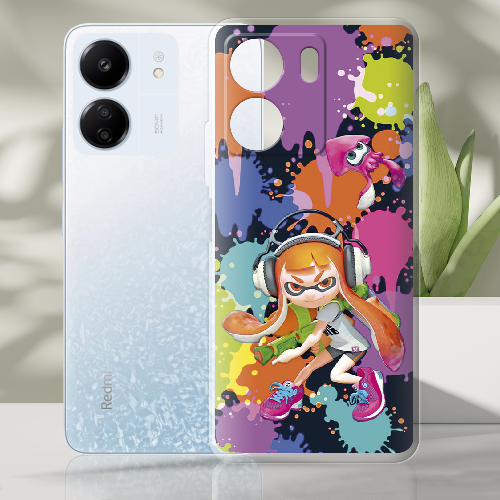 Чехол BoxFace Xiaomi Redmi 13C Splatoon Inklings