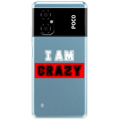 Чехол BoxFace Poco M4 5G I'm Crazy