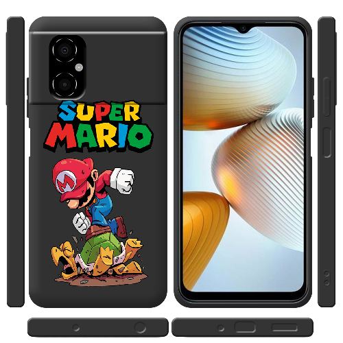 Чехол BoxFace Poco M4 5G Super Mario