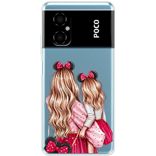 Чехол BoxFace Poco M4 5G Mouse Girls